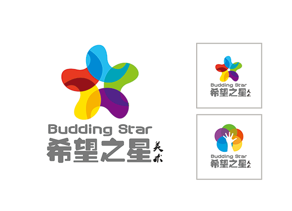 希望之星美術(shù)教育LOGO設(shè)計(jì)——濰坊標(biāo)志設(shè)計(jì)